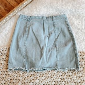 Forever 21 denim skirt
